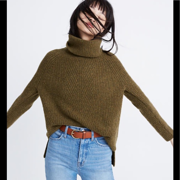 Madewell Sweaters - Madewell Donegal Mercer  Turtleneck Sweater